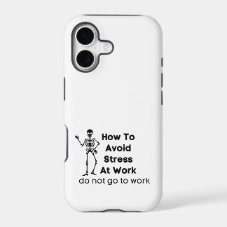 how to avoid stress at work do not go to work