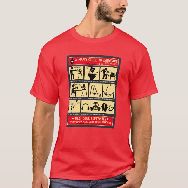 How To Be A Dad Guide T-Shirt (Front)