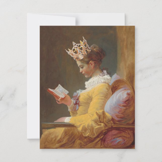 How to be a Queen Birthday card (Front)
