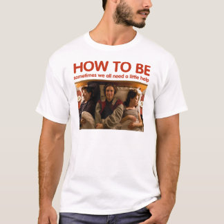 How To Be - In Bed White Tee Shirt