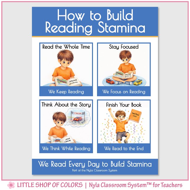 How to Build Reading Stamina Anchor Chart (Creator Uploaded)