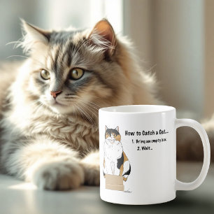 How to Catch a Cat Coffee Mug