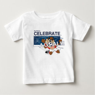 How to Celebrate a Goal With TAZ™ Baby T-Shirt