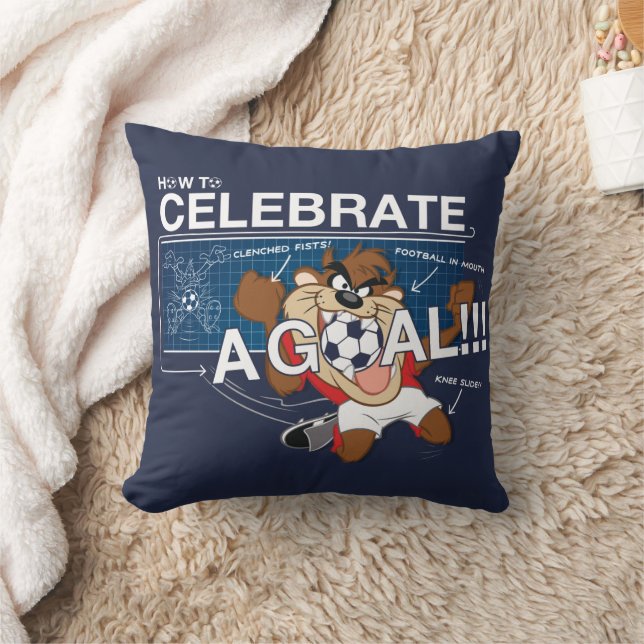 How to Celebrate a Goal With TAZ™ Cushion (Blanket)