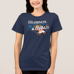 How to Celebrate a Goal With TAZ™ Tri-Blend Shirt