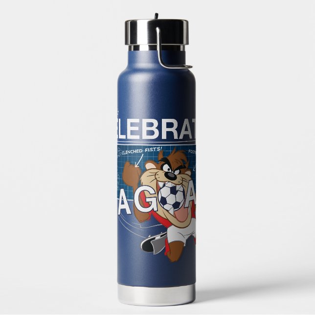 How to Celebrate a Goal With TAZ™ Water Bottle (Left)