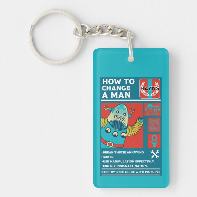 How To Change A Man Key Ring (Front)