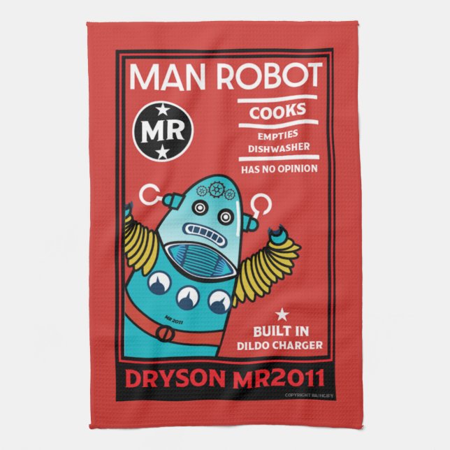 How To Change A Man Tea Towel (Vertical)