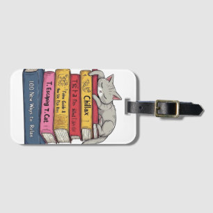 How to Chill Like a Cat Luggage Tag