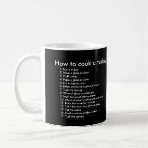 How to cook a turkey - or surviving Christmas Coffee Mug