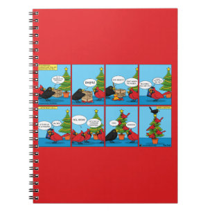 How to Decorate a Christmas Tree Comic Notebook