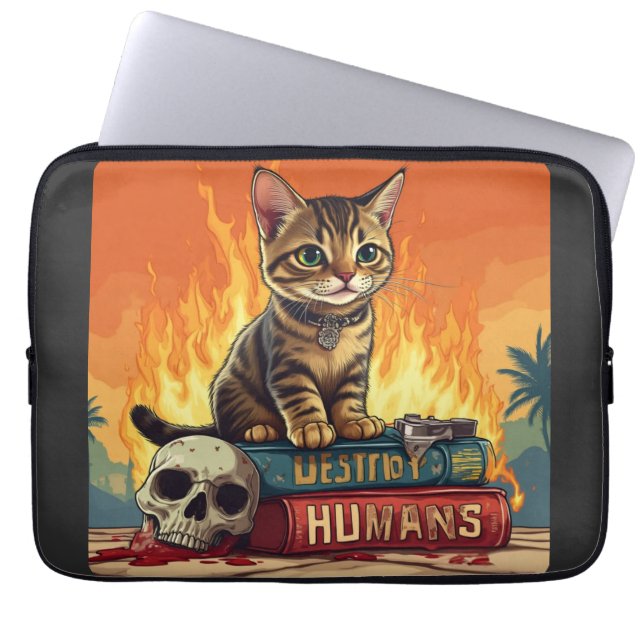 How to Destroy Humans Laptop Sleeve (Front)