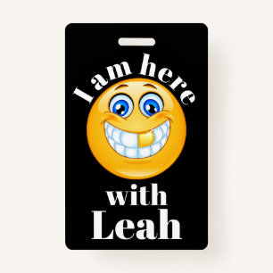 How to Embarrass Your Child Lanyard Badge ID Badge