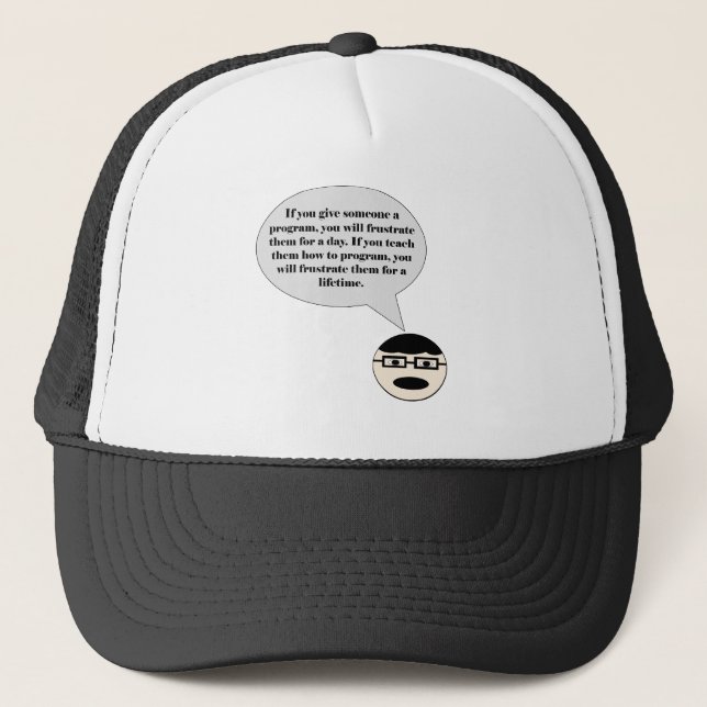 How To Frustrate a Programmer Hat (Front)