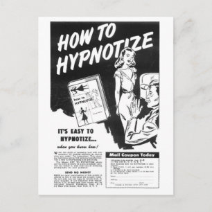 How to Hypnotise Postcard