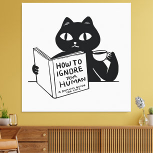 How to ignore your people canvas print