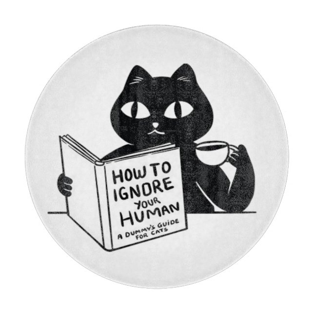 How to ignore your people cutting board (Front)