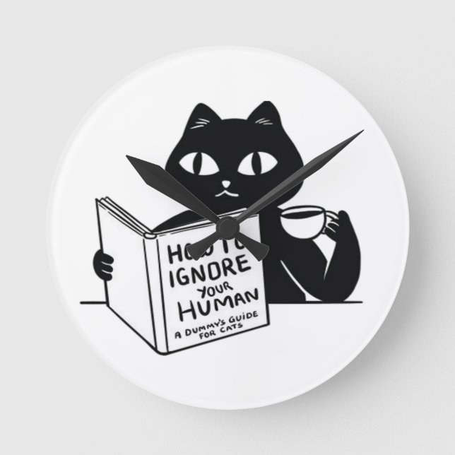 How to ignore your people round clock (Front)