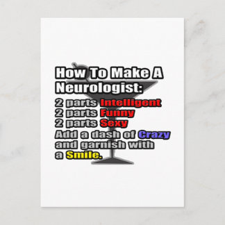 How To Make a Neurologist Postcard
