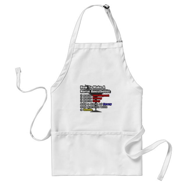 How To Make a Nurse Anaesthetist Standard Apron (Front)