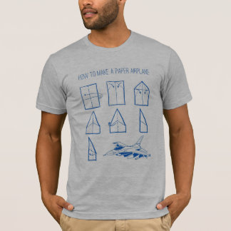 How to Make a Paper Aeroplane Graphic Tee
