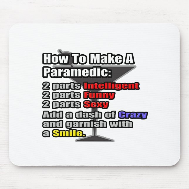 How To Make a Paramedic Mouse Mat (Front)