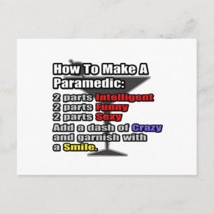 How To Make a Paramedic Postcard