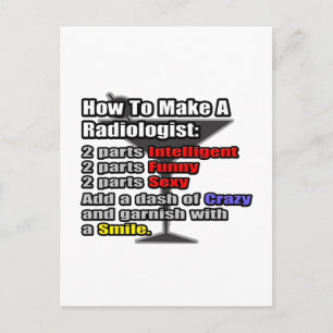 How To Make a Radiologist Postcard