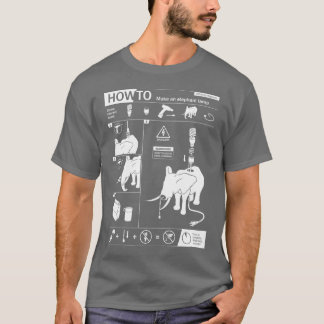 How To: Make an elephant lamp T-Shirt