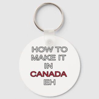 HOW TO MAKE IT IN CANADA EH! KEY RING