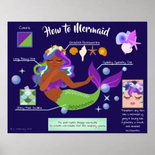 How to Mermaid Poster