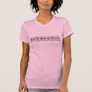 How To Row w/flower band on front T-Shirt
