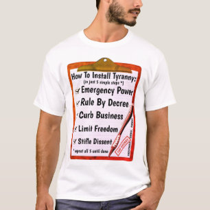 How to - Tyranny (light) T-Shirt