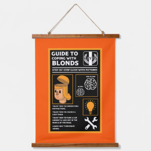 How To Understand Blonds Hanging Tapestry