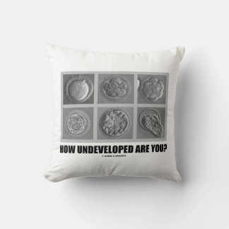 How Undeveloped Are You? Embryos / Zygotes Cushion
