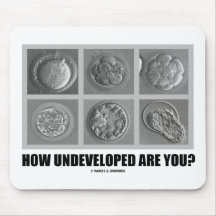 How Undeveloped Are You? Embryos Zygotes