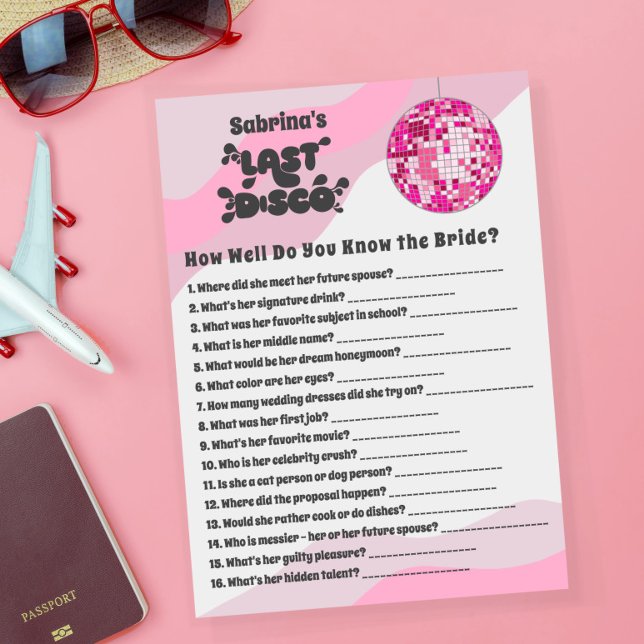 How Well Do You Know the Bride Bach Game Card (Creator Uploaded)