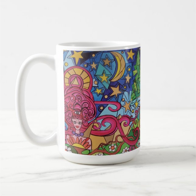 How will my gardens grow ?  coffee mug (Left)