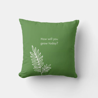 How Will You Grow Cushion