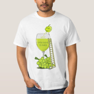 How Wine is Made Funny Graphic T-Shirt