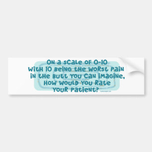 How would Nurses rate their Patient Bumper Sticker