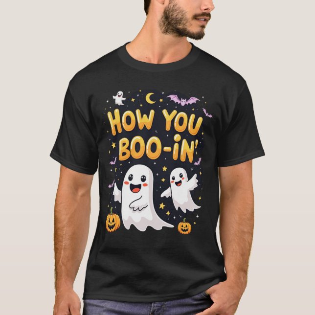 How You Booin Halloween Family Matching T-Shirt (Front)