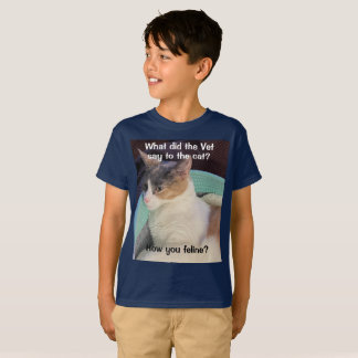 How you feline? Boy's T-Shirt