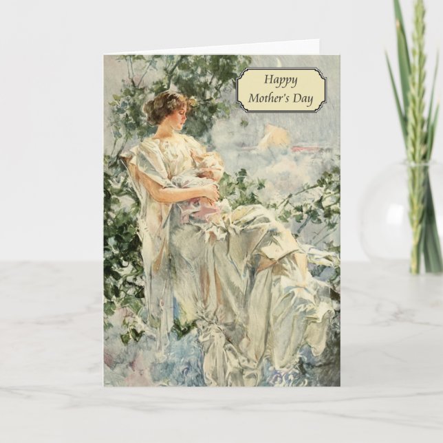 Howard Chandler Christy - Vintage Mother's Day Card (Front)
