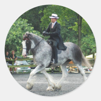 howard county fair classic round sticker