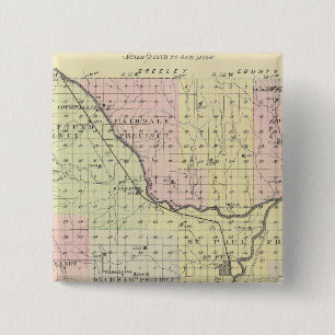 Howard County, Nebraska 15 Cm Square Badge