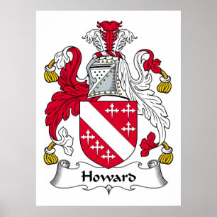 Howard Family Crest Poster