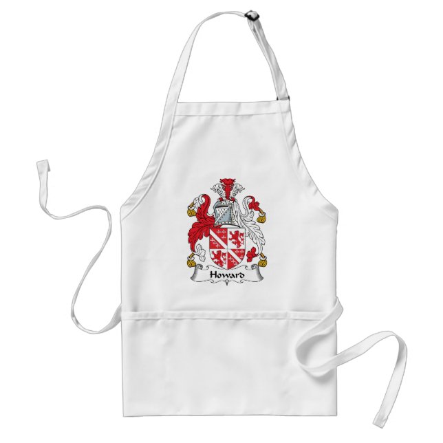 Howard Family Crest Standard Apron (Front)