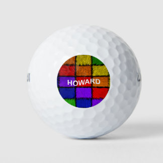 HOWARD GOLF BALLS