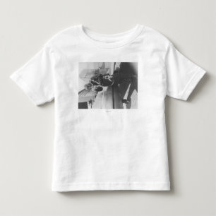 Howard Hughes Pilot Boarding Plane in Full Toddler T-Shirt